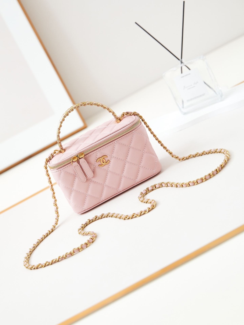 Ch*el cosmetic bags